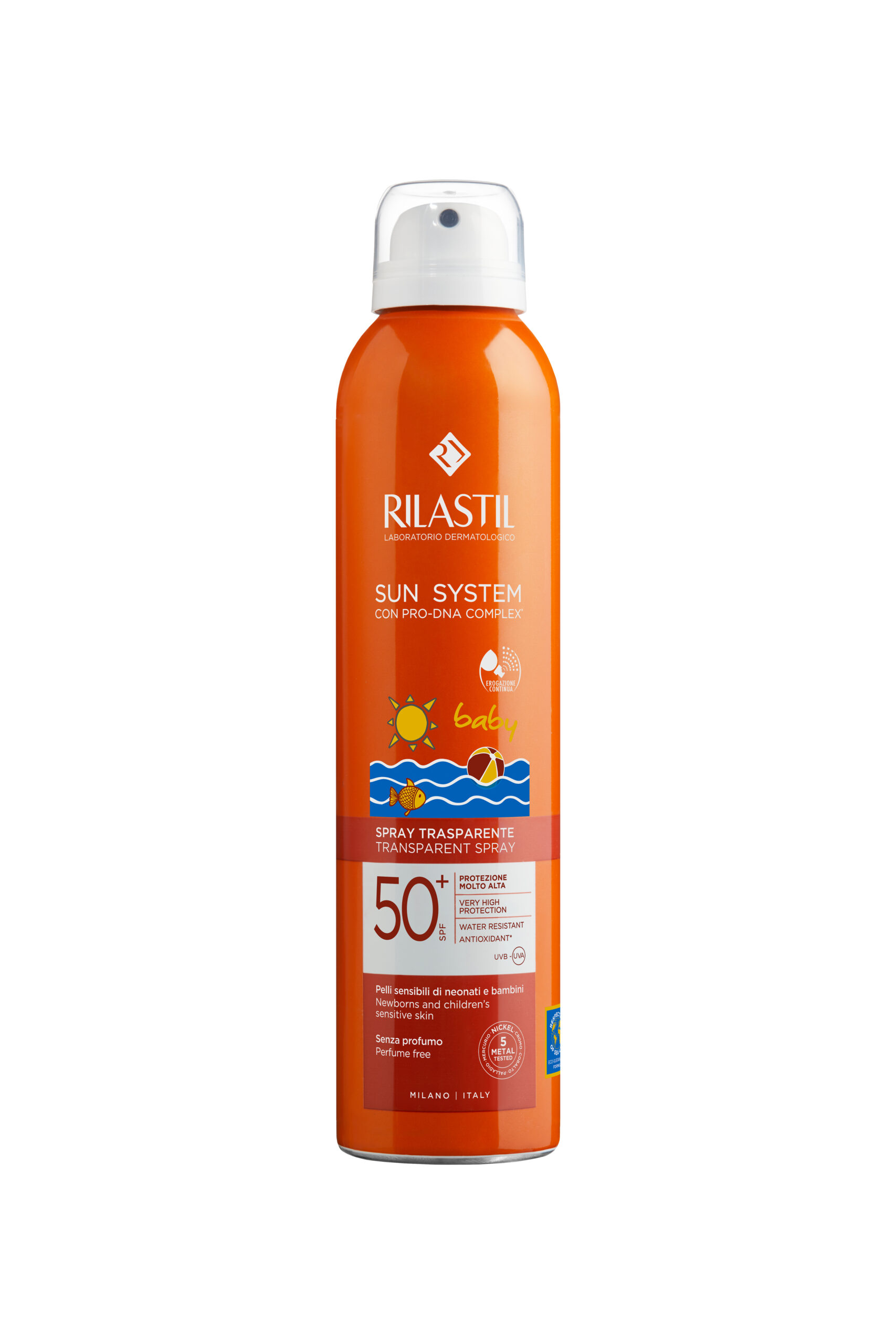 I28V07160_Sun System Baby Transparent Spray SPF50 plus _200ml